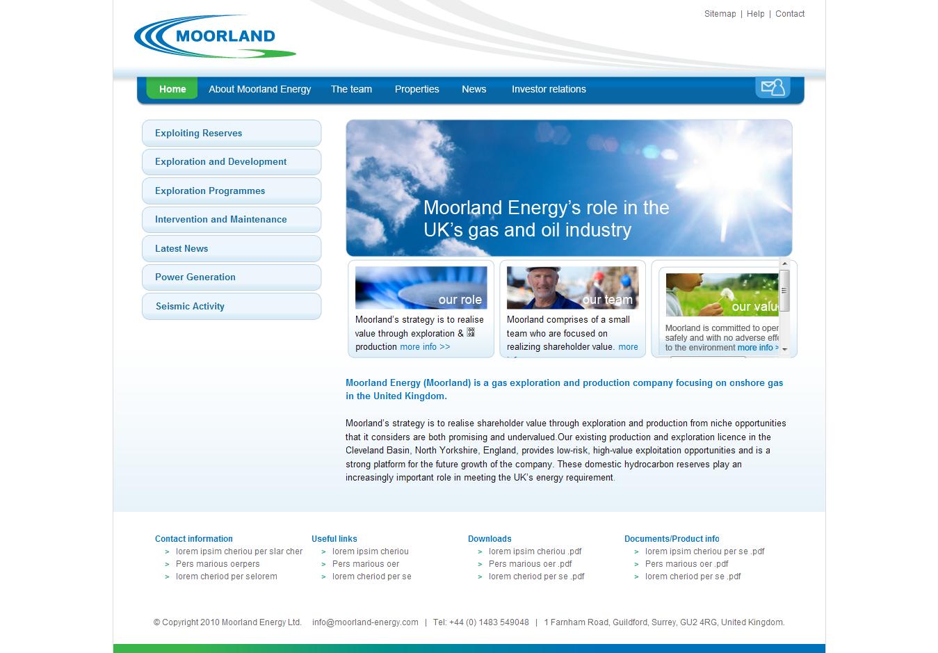 Moorland Energy